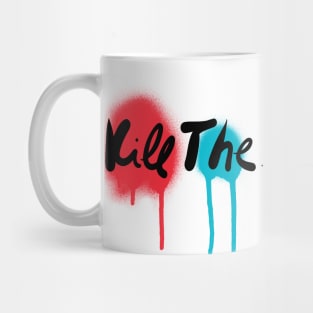 Graffiti Street Art Kill The Ego Spray Paint Mug